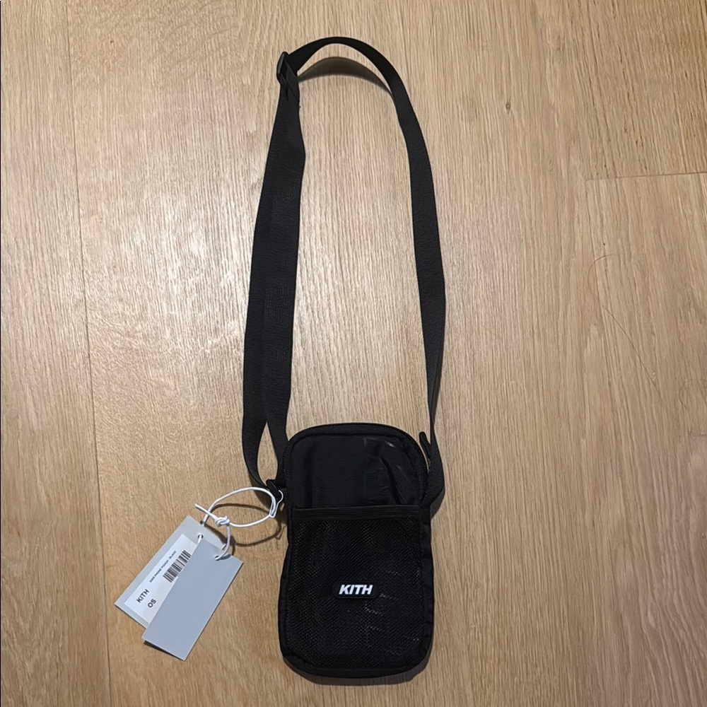 Kith Phone Pouch Bag Black NWT